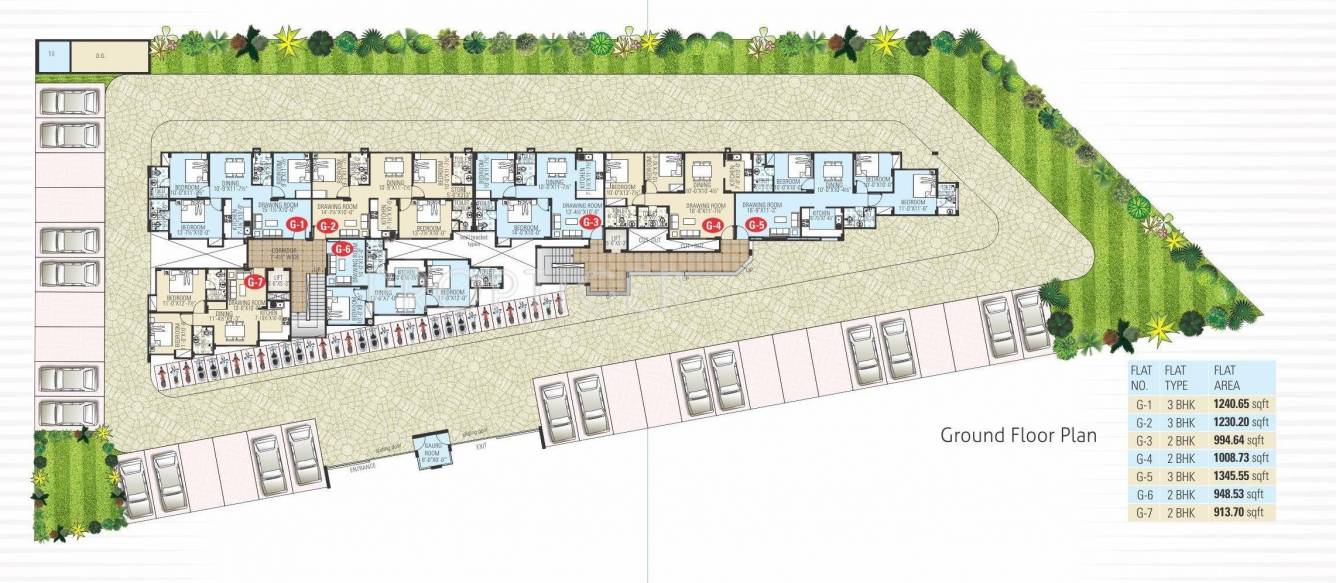 Images for Cluster Plan of Manglam Kanak Residency