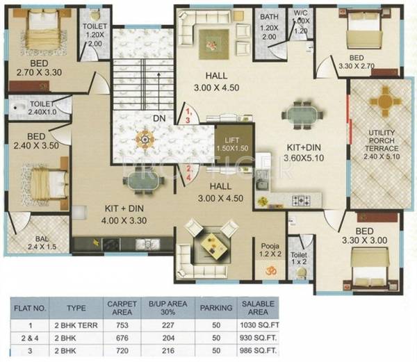 Images for Cluster Plan of Trimurti Saptashrungi Glory