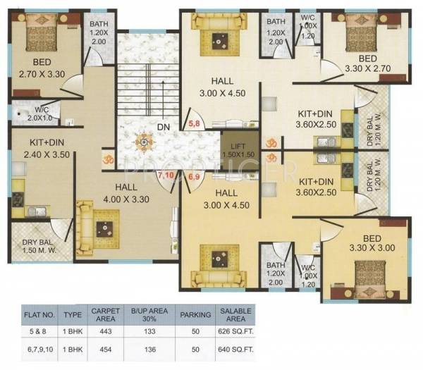 Images for Cluster Plan of Trimurti Saptashrungi Glory