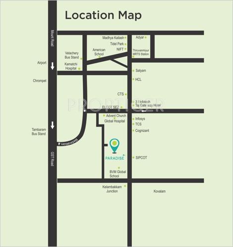 Images for Location Plan of Saradeuz Realty Constructions Paradise paradise Images for Location Plan of Saradeuz Realty Constructions Paradise
