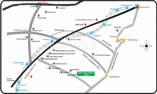 Images for Location Plan of V2V Enterprise Nehru Nagar Phase 2