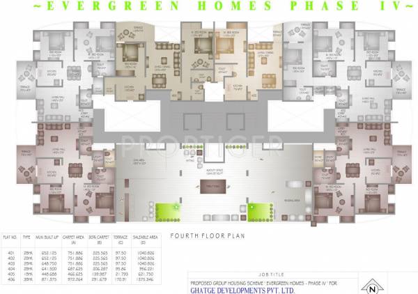 Images for Cluster Plan of Ghatge Developments Evergreen Homes Phase4 Images for Cluster Plan of Ghatge Developments Evergreen Homes Phase4