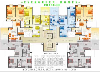 Images for Cluster Plan of Ghatge Developments Evergeen Homes Phase3