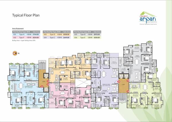 Images for Cluster Plan of Manglam Arpan Residency