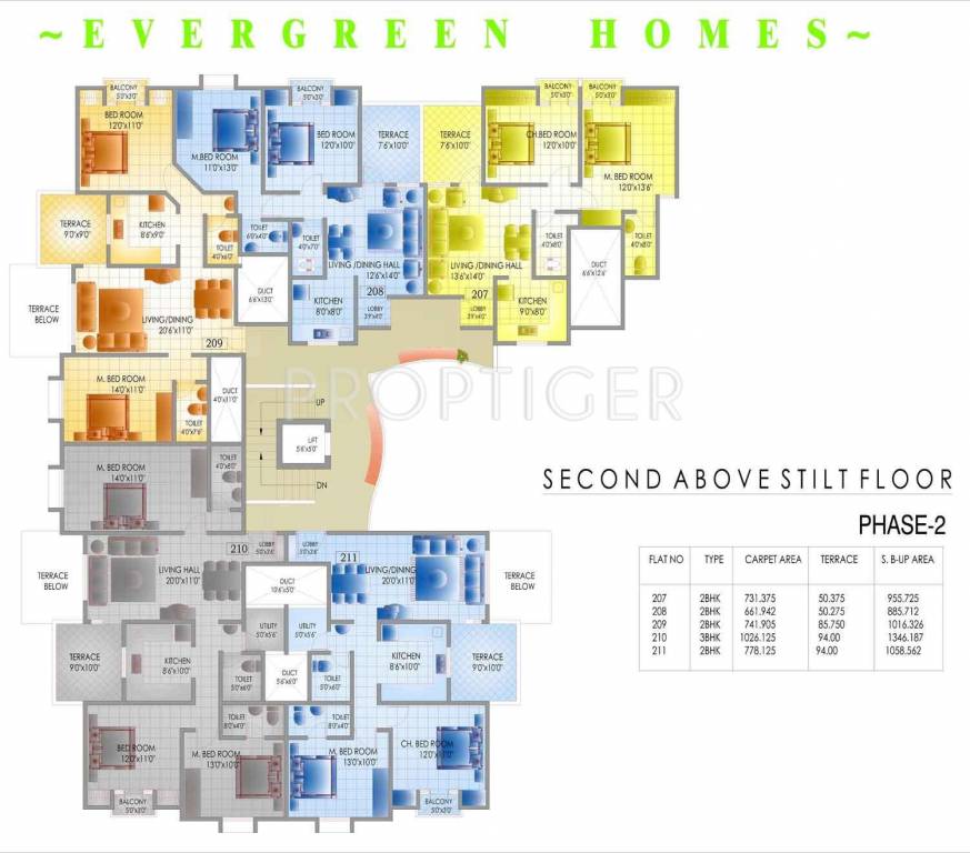 Images for Cluster Plan of Ghatge Developments Evergreen Homes Phase2