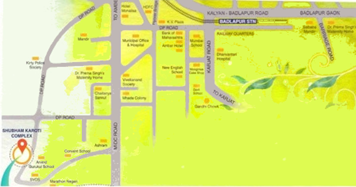 Images for Location Plan of Shubham Karoti Complex