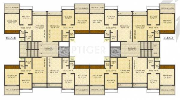 Images for Cluster Plan of MS Vrindavan Palms Images for Cluster Plan of MS Vrindavan Palms