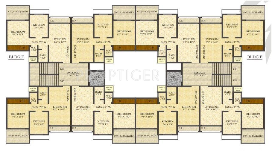 Images for Cluster Plan of MS Vrindavan Palms