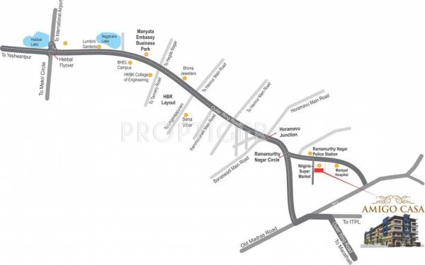 Images for Location Plan of Amigo Casa Images for Location Plan of Amigo Casa