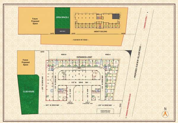  sapphire Wing A Cluster Plan