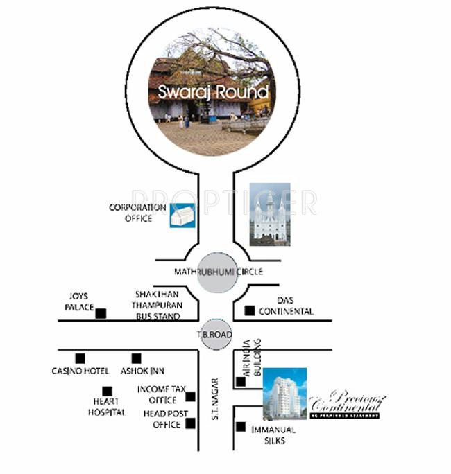 Images for Location Plan of Precious Homes Precious Continental