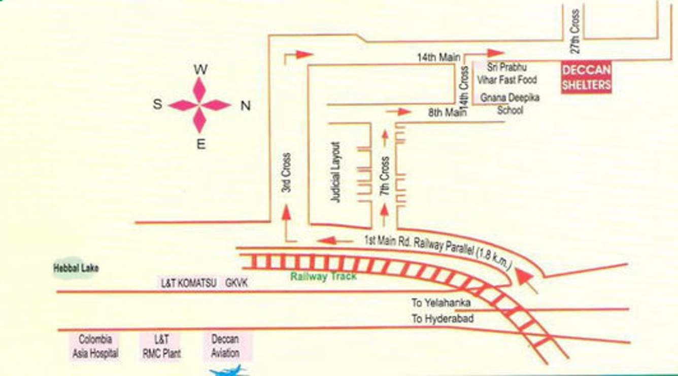  shelters Images for Location Plan of Deccan Shelters