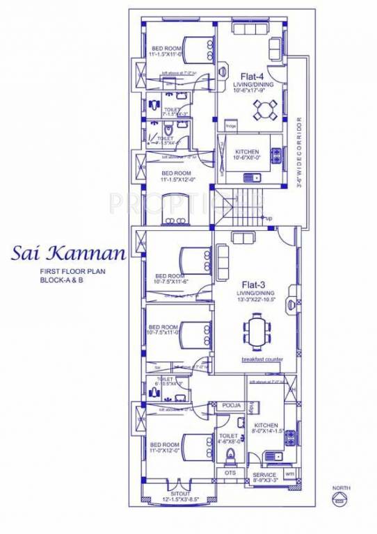 Palace Homes Sai Kannan View Cluster Plan