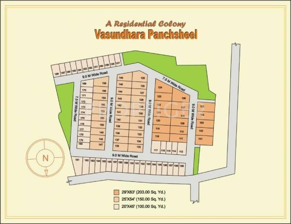 Layout Plan Vasundhara Group Panchsheel Layout Plan