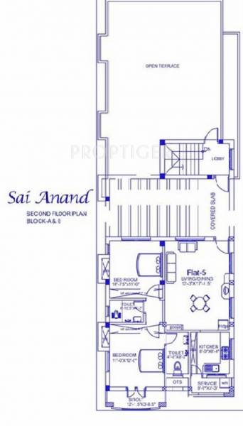 Palace Homes Sai Anand View Cluster Plan