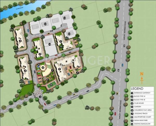 Images for Layout Plan of Nirman Viviana