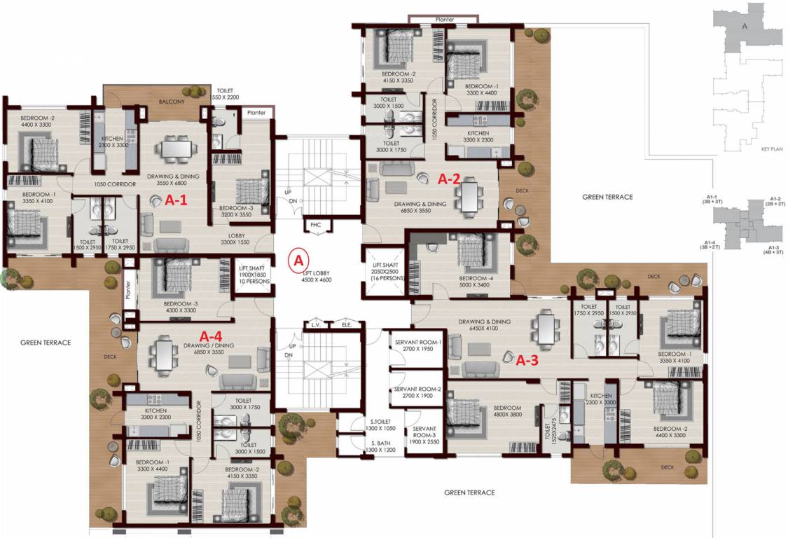 Images for Cluster Plan of Vedic Sanjeeva Tower