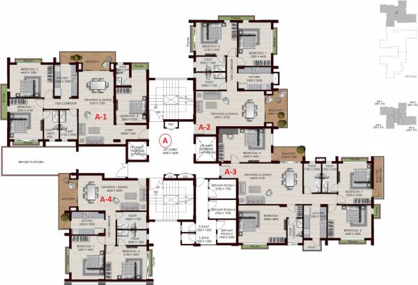 Images for Cluster Plan of Vedic Sanjeeva Tower Images for Cluster Plan of Vedic Sanjeeva Tower