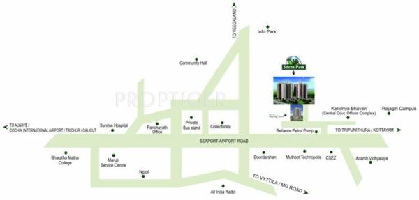 SFS Homes Silicon Park Location Plan