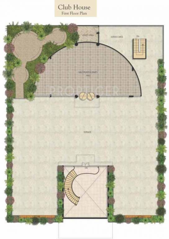  aroma Block A Cluster Plan