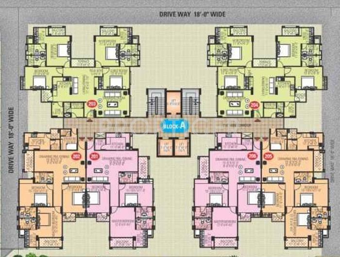  aroma Block B Cluster Plan