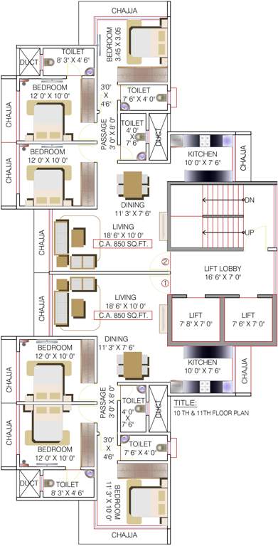 gokul satya Images for Cluster Plan of Heena Gokul Satya