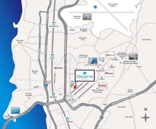 Images for Location Plan of Rustomjee Constructions Oriana oriana Images for Location Plan of Rustomjee Constructions Oriana