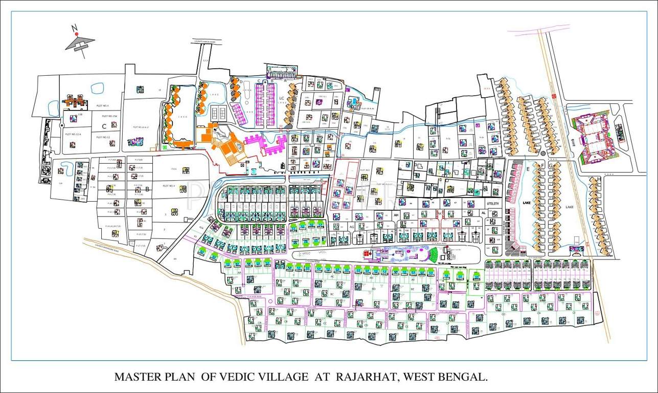 aqua homes Images for Master Plan of Vedic Aqua Homes
