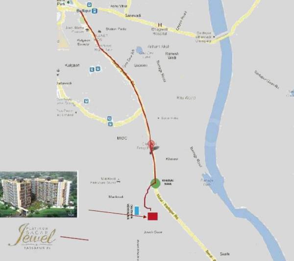 Images for Location Plan of Sagar Platinum Sagar Jewels