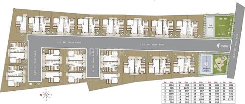 residency Images for Layout Plan of Kanha Group Residency
