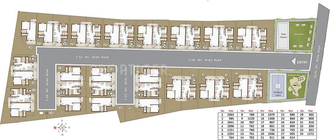 residency Images for Layout Plan of Kanha Group Residency