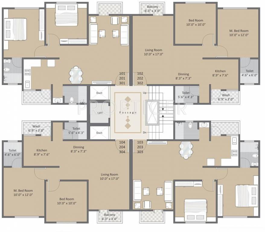 Images for Cluster Plan of Kanha Group Gold