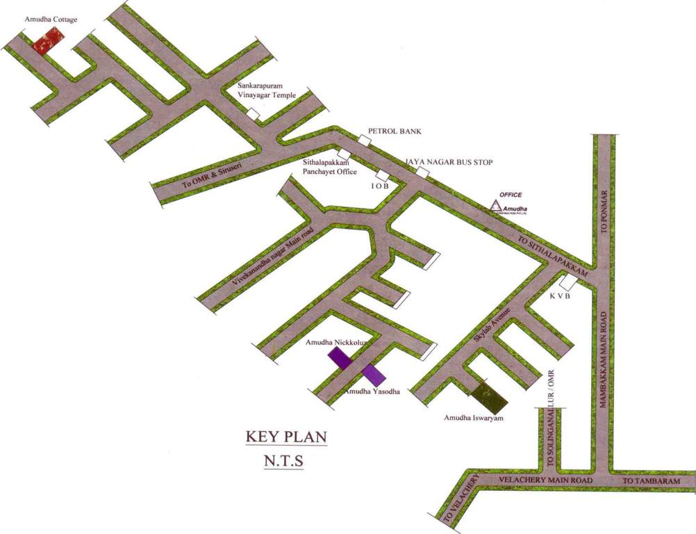 Images for Location Plan of Amudha Iswaryam