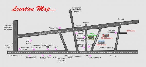 Images for Location Plan of NBR NBR Homes Plots