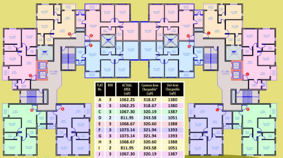  city-bardhaman Block 6 Cluster Plan
