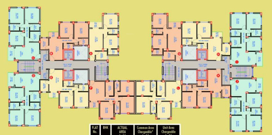city bardhaman Block 8 Cluster Plan