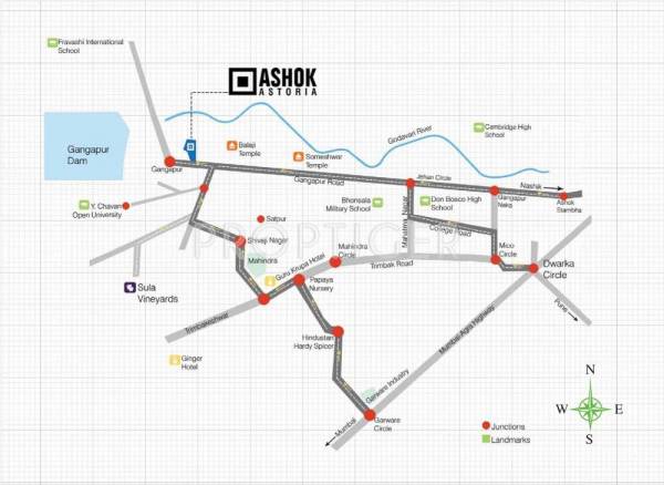 Images for Location Plan of Peninsula Ashok Astoria