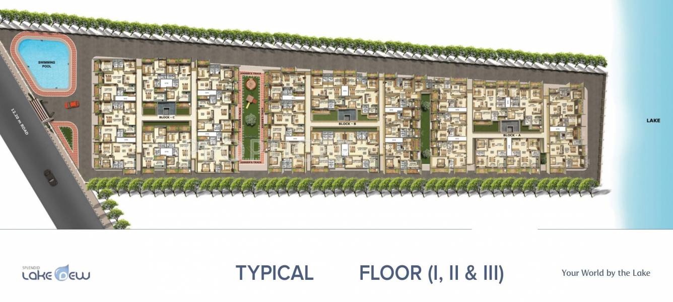  lake dews Block A Cluster Plan