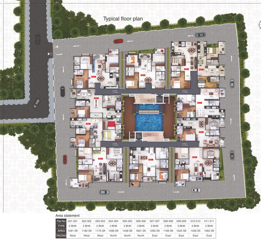  srinivasa grand Images for Cluster Plan of Poorvi Srinivasa Grand