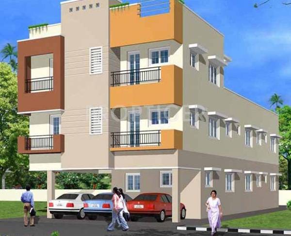 Palace Homes Sai Vikrama View Elevation