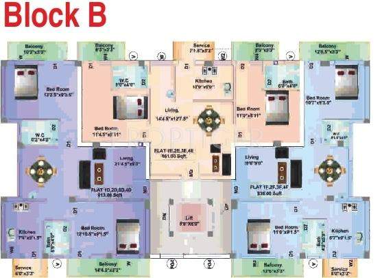 Images for Cluster Plan of Amudha SSR Pankajam Aabharana