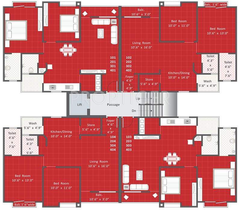 Images for Cluster Plan of Kanha Landmark