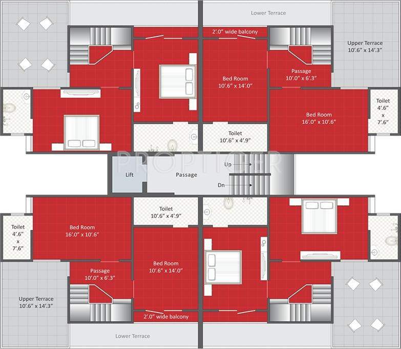 Images for Cluster Plan of Kanha Landmark