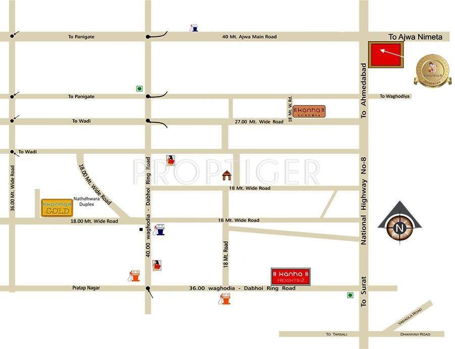 landmark Images for Location Plan of Kanha Landmark