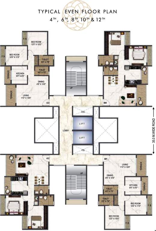  sai aaradhya Images for Cluster Plan of Paradise Sai Aaradhya