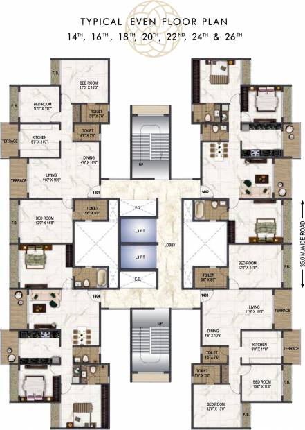  sai-aaradhya Images for Cluster Plan of Paradise Sai Aaradhya
