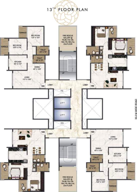  sai aaradhya Images for Cluster Plan of Paradise Sai Aaradhya