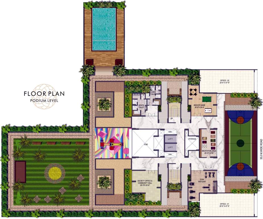  sai aaradhya Images for Cluster Plan of Paradise Sai Aaradhya