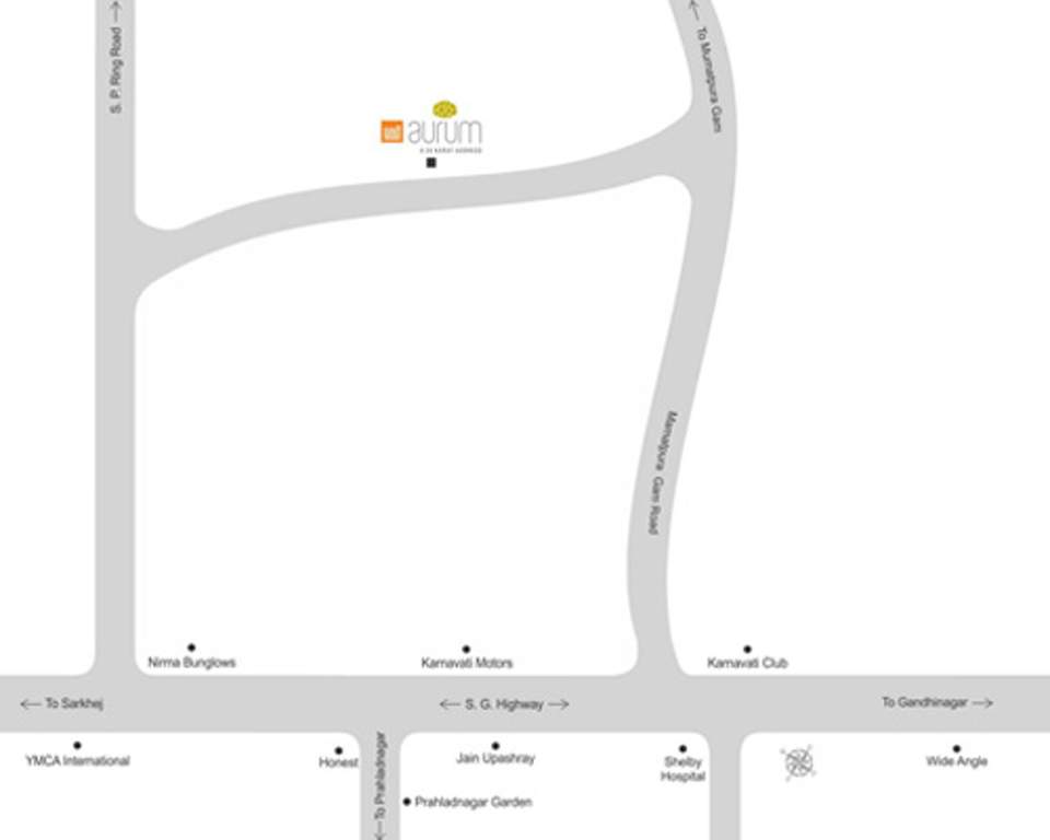  gala aurum Images for Location Plan of Gala Infrastructure Aurum