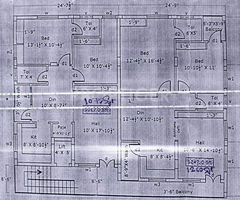 Images for Cluster Plan of Cyber Constructions Krishna Paradise